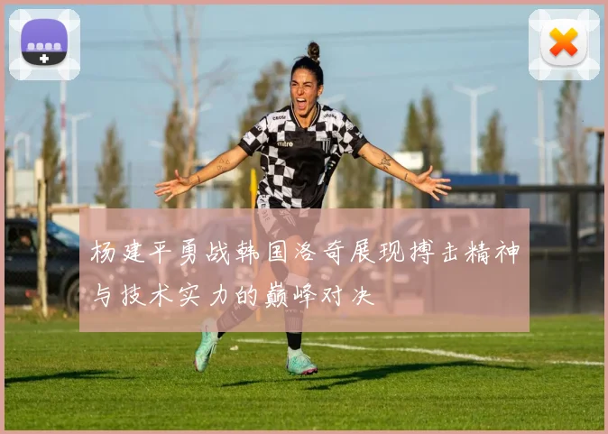 杨建平勇战韩国洛奇展现搏击精神与技术实力的巅峰对决